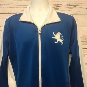 Express Mens Blue Athletic Jacket